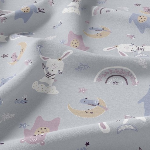 Tissu coton modzi