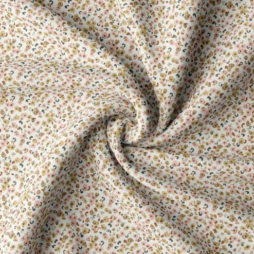 Tissu coton ebbie