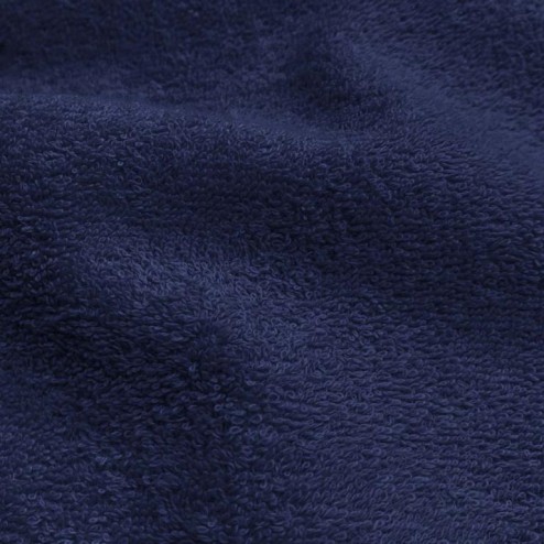 Tissu éponge coloris marine