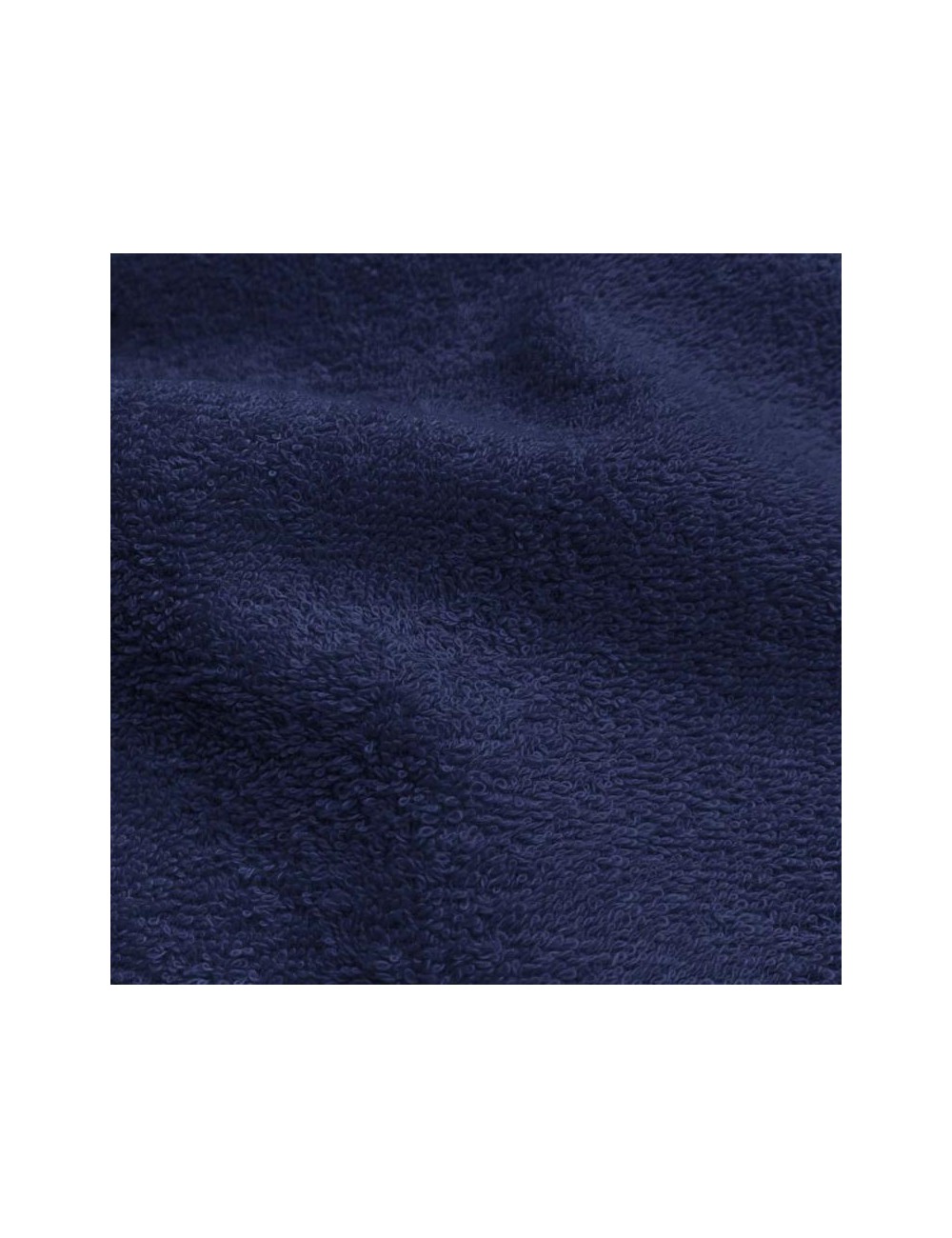 Tissu éponge coloris marine Tissu éponge coloris marine