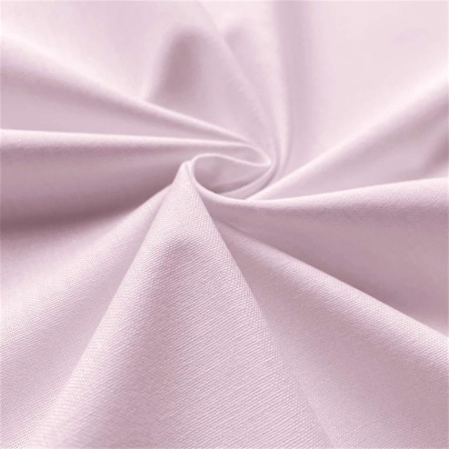 Tissu Coton Uni Blush