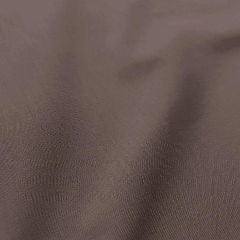 Tissu Coton Uni Raisin