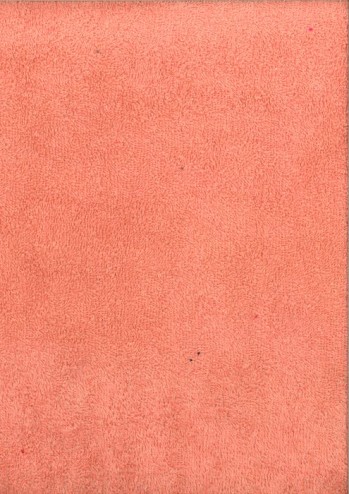 Tissu éponge corail