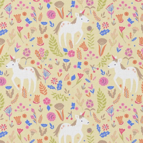 Tissu coton jolicorn