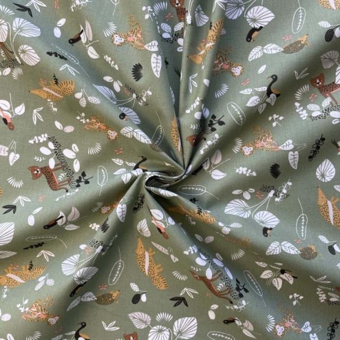 Tissu coton sigolin