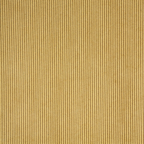 Tissu Velours Côtelé Jaune