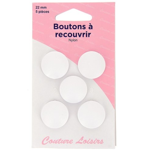 Boutons à recouvrir nylon...