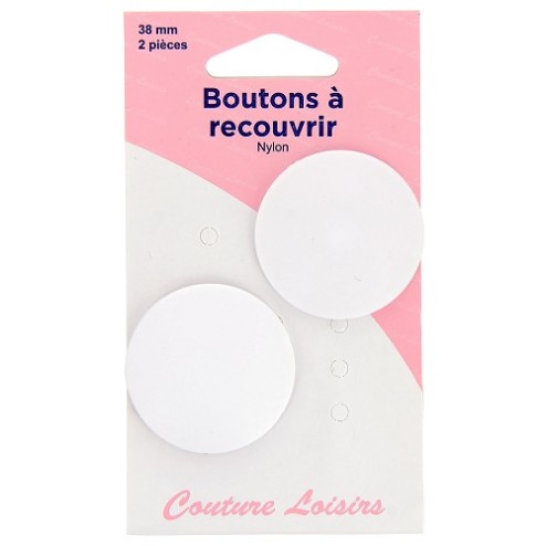 Boutons à recouvrir nylon...