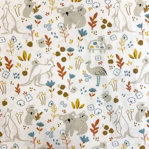 Tissu coton papunya