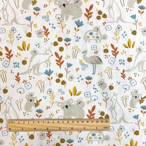 Tissu coton papunya