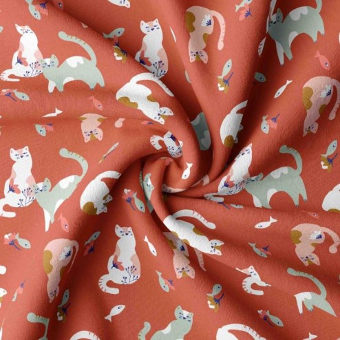 Tissu coton chadwick