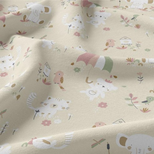 Tissu coton nubio