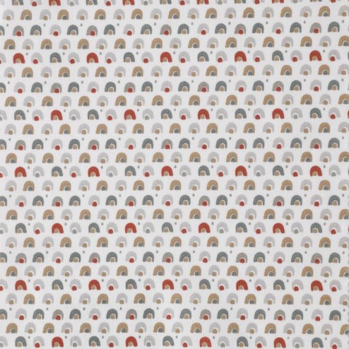 Tissu coton coboni